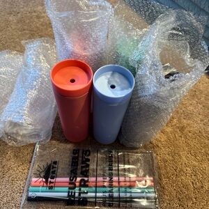 Set of 5 Slim Bottles